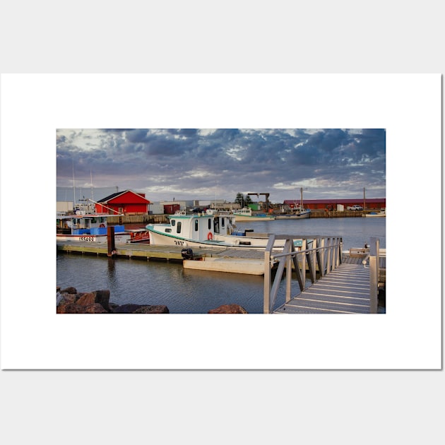 Chockpish Harbour Wall Art by colorful